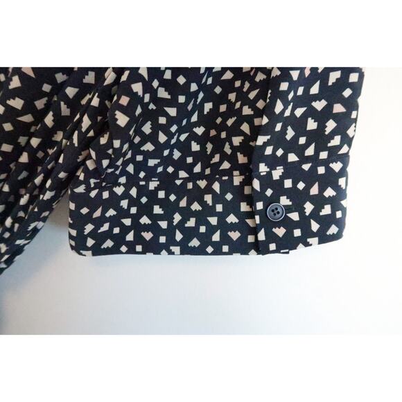 LAFAYETTE 148 Doha Silk Short-Sleeve Midi Belted Shirt Dress Nordstrom XL $748 - Picture 7 of 16